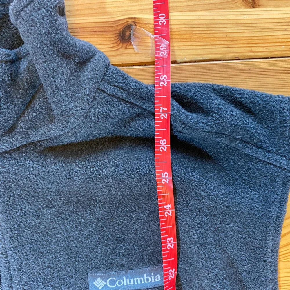 Columbia Men's Steens Mountain Fleece Vest in Charcoal Heather Size XL